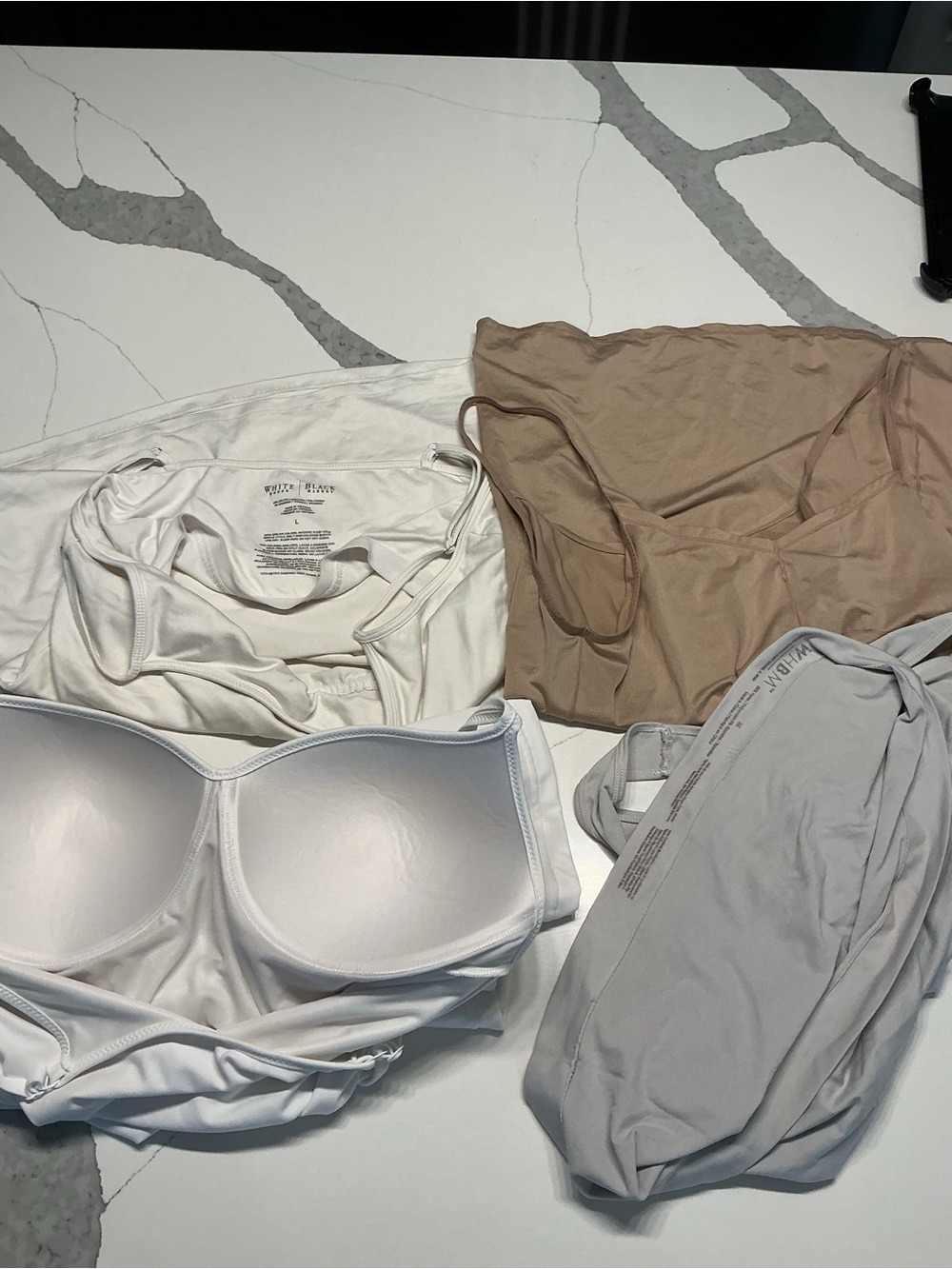 FOUR Piece Neutral Shapewear & Layering Cami Bundle!